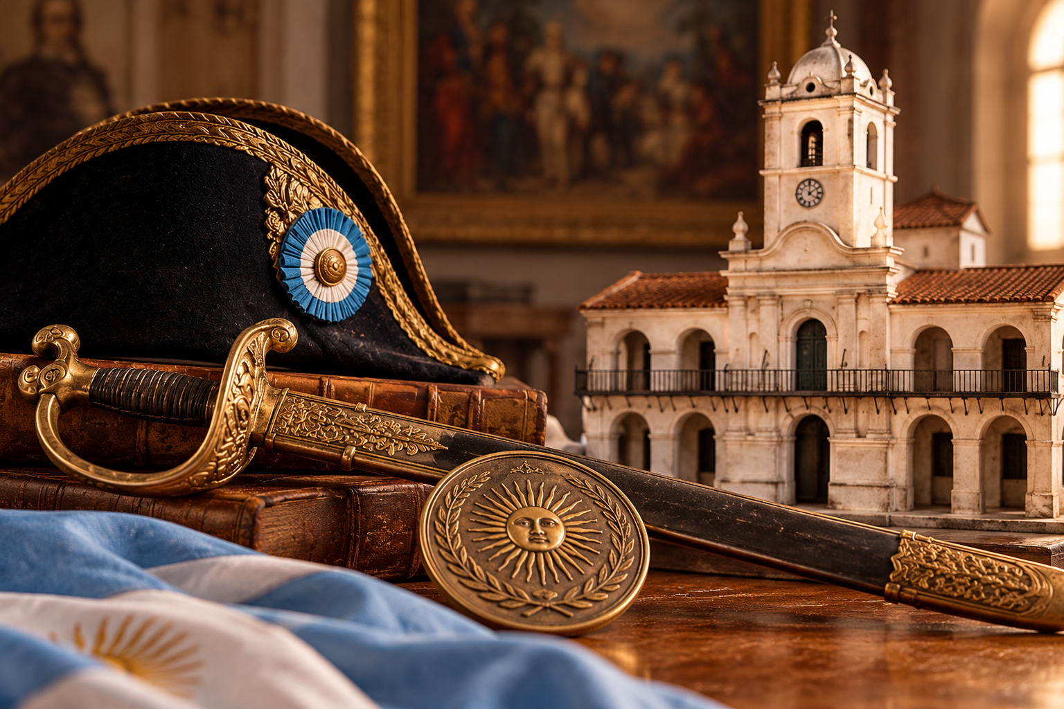 Colección de objetos históricos argentinos